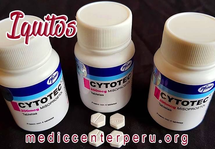 Envaces llenos de pastillas abortivas cytotec