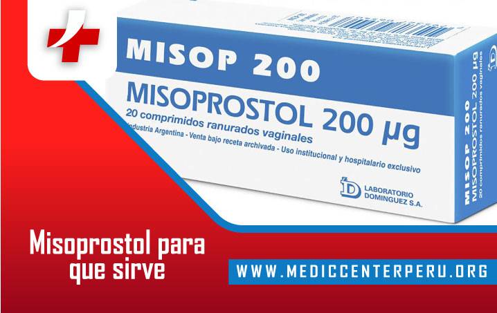 Misoprostol para que sirve