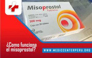Como funciona Misoprostol